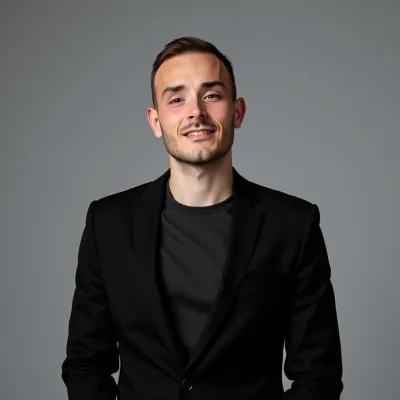 Portrait d'Alexandre, gérant de Lorraine Photobooth