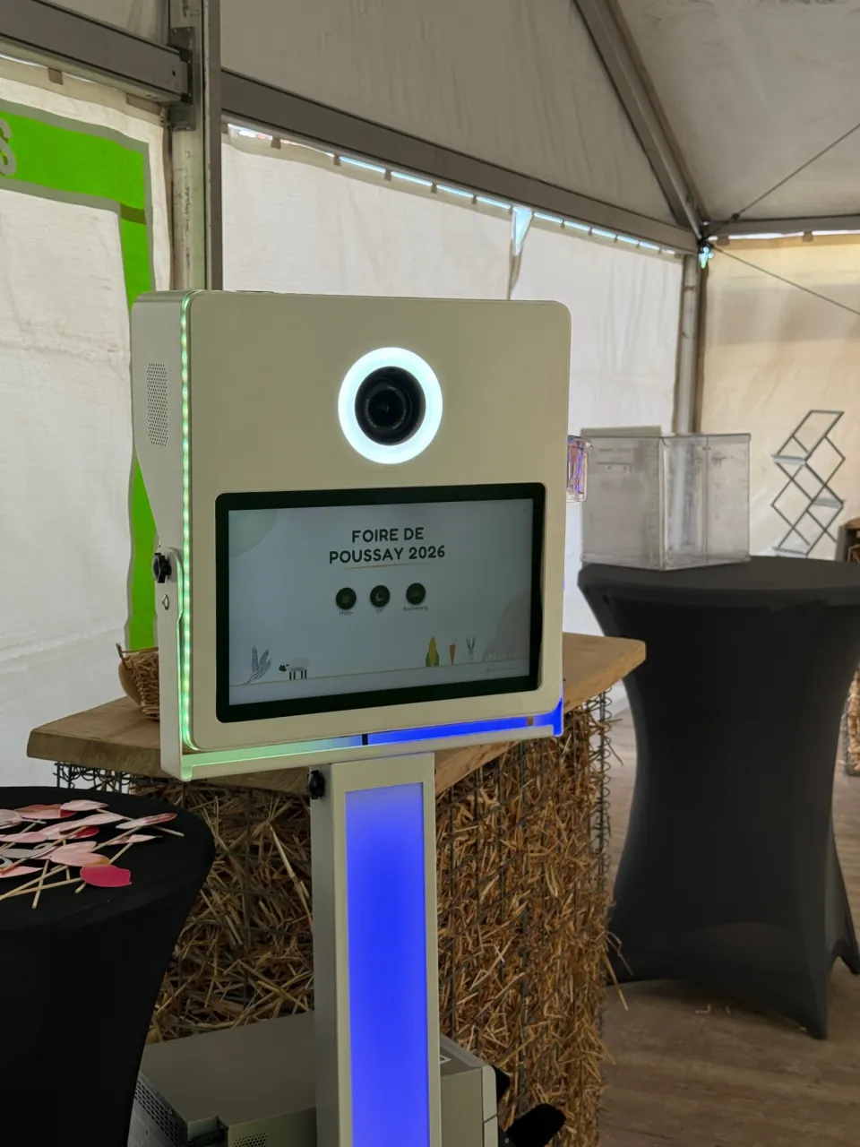 Foire de Poussay 2026 : le photobooth de la Chambre d'agriculture des Vosges
